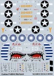 1:48 Kalkomanie P-40N-5 WARHAWK - Techmod 48054