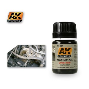 Streaking Effect - ENGINE OIL - AK-interactive  084