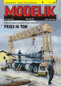 1:25 FRIES 16 ton - Modelik 1001