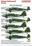 1:72 Techmod kalkomanie 72121 PZL-37A/B Łoś