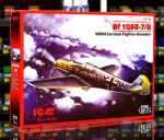 1:72 Messerschmitt BF-109 E-7/B EMIL - Niemiecki samolot myśliwski - ICM 72135