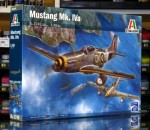 1:48 North American MUSTANG Mk.IV - Amerykański samolot myśliwski - Italeri 2745