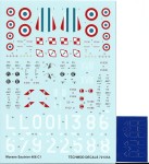 1:72 Kalkomanie Morane-Saulnier MS.406 C1 - Techmod 72137  + maski