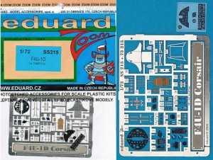 1:72 Elementy fototrawione F4U-D CORSAIR [Tamiya] - Eduard SS215