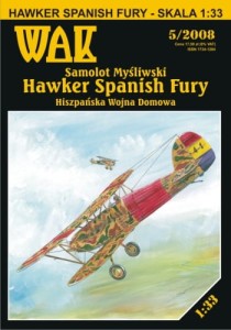 1:33 Hawker FURY - WAK 2008/ 5