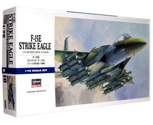 1:72 McDonnell Douglas F-15 E STRIKE EAGLE - Amerykański samolot wielozadaniowy - Hasegawa 00540