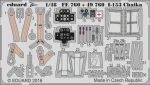 1:48 Elementy fototrawione I-153 CZAJKA [ICM] - Eduard FE760