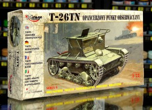 1:72 T-26 TN - Radziecki opancerzony pojazd obserwacyjny z II w.ś.- Mirage 72606