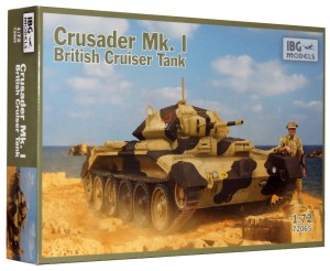 1:72 CRUSADER MK.I - Brytyjski czołg pościgowy z okresu II wś - IBG 72065
