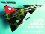 1:48 Maski do SAAB J-37  VIGGEN - Bilmodel M48001