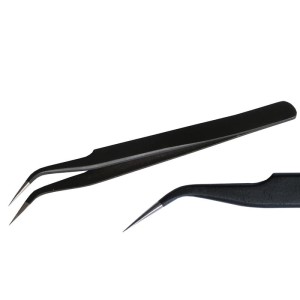 Pęseta zagięta z ostrym końcem #6 - Fine-Art FA-515