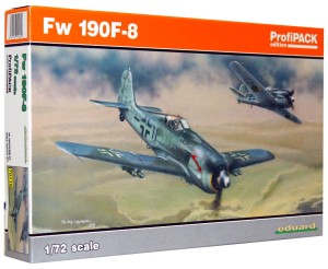 1:72 Focke-Wulf FW-190 F-8 - Niemiecki samolot szturmowy z II w.ś.- Eduard 70119 ProfiPACK