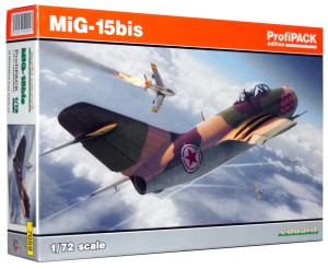 1:72 Mikojan i Guriewicz MiG-15 Bis FAGOT - Radziecki samolot myśliwski - Eduard 7059 [ProfiPack]