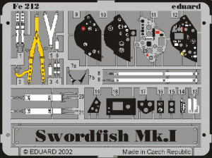 1:48 Elementy fototrawione.SWORDFISH Mk.I [Tamiya] - Eduard FE212