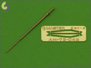 1:72 Master AM72-042 MiG-29 Rurka Pitota