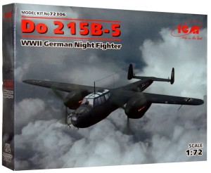 1:72 Dornier DO-215 B-5 - Niemiecki nocny samolot myśliwski - ICM 72306