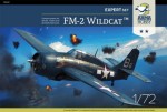 1:72 Grumman FM-2 WILDCAT - Amerykański pokładowy samolot myśliwski - Arma Hobby 70031 Expert Set