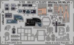 1:72 Elementy fototrawione WHITLEY GR VII [Airfix] - Eduard SS577