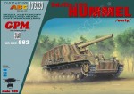 1:25 Sd.Kfz.165 HUMMEL - Niemieckie działo samobieżne z II w.ś.- GPM 582
