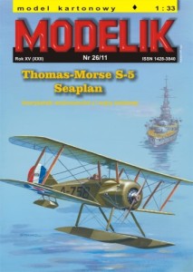 1:33 THOMAS-MORSE S-5 SEAPLAN - Modelik 1126
