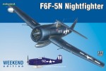 1:72 Grumman F6F-5N HELLCAT - Amerykański Pokładowy Samolot Myśliwski - Eduard 7434 Weekend