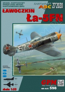 1:33 Ławoczkin ŁA-5 FN - GPM 598