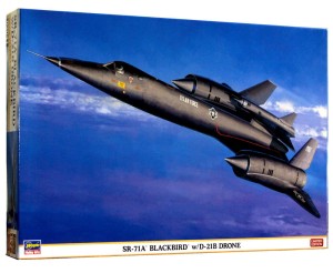 1:72 Lockheed SR-71 A BLACKBIRD & Drone - Amerykański samolot rozpoznawczy - Hasegawa 02041