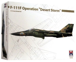 1:72 General Dynamics F-111 F AARDVARK Desert Storm - Hobby2000 72038 / Hasegawa + Cartograf + Maski