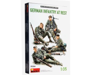 1:35 GERMAN INFANTRY AT REST - Mini Art 35266