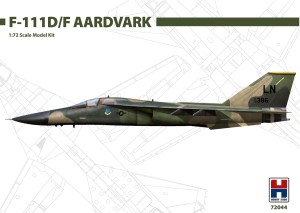 1:72 General Dynamics F-111 D/F AARDVARK - Hobby2000 72044 / Hasegawa + Cartograf + Maski