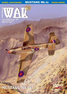 1:33 North American MUSTANG I a - WAK 186 2020/ 9