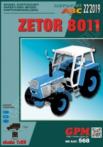 1:25 ZETOR 8011 - GPM 568