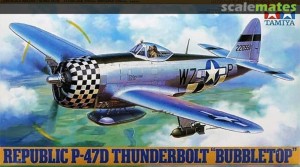 1:48 Republic P-47 D THUNDERBOLT Bubbletop- Amerykański samolot myśliwski - Tamiya 61090