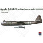 1:72 Arado Ar 234 C-3 w/ Bombentorpedo - Hobby2000 72050 / Dragon + Cartograf