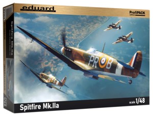 1:48 Supermarine SPITFIRE Mk.IIa - Brytyjski samolot myśliwski - Eduard 82153 [ProfiPack]