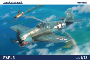 1:72 Grumman F6F-3 HELLCAT - Amerykański Pokładowy Samolot Myśliwski - Eduard 7457