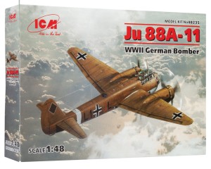 1:48 Junkers JU-88 A-11 - Niemiecki samolot bombowy - ICM 48235