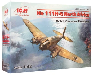 1:48 Heinkel HE-111 H-6 North Africa - ICM 48265