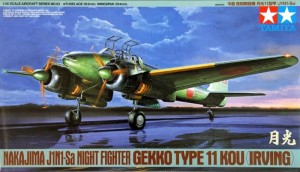 1:48 Nakajima J1N1-Sa GEKKO type 11 KOU (IRVING) - Japoński nocny samolot myśliwski - Tamiya 61093