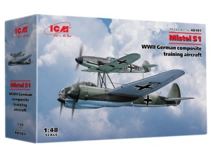1:48 MISTEL S1 Junkers Ju-88 & Messerschmitt Bf-109 F - ICM 48101