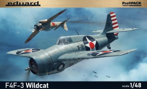 1:48 Grumman F4F-3 WILDCAT - Amerykański pokładowy samolot myśliwski - Eduard 82201 [ProfiPack]