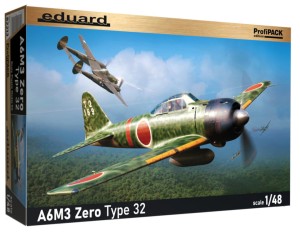 1:48 Mitsubishi A6M3 ZERO type 32 - Eduard 82213 [Profipack]