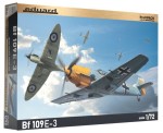 1:72 Messerschmitt BF-109 E-3 EMIL - Niemiecki samolot myśliwski - Eduard 7032 [ProfiPACK]