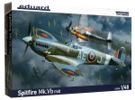 1:48 Supermarine SPITFIRE  Mk V b - Brytyjski samolot myśliwski - Weekend Edition Eduard 84186