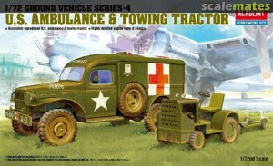 1:72 U.S. Ambulance & Towing Tractor - Academy 13403