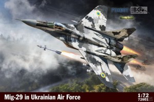1:72 Mikojan i Guriewicz MIG-29 in Ukrainian Air Force -  IBG 72901