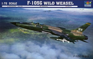 1:72 North American F-105 G THUNDERCHIEF Wild Weasel - Trumpeter 01618