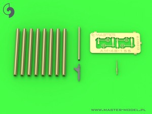 1:48 Elementy waloryzacyjne - P-47 THUNDERBOLT - Uzbrojenie, rurka Pitota, celownik - Master AM-48-155