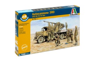 1:72 Autocannone 3RO with 90/53 AA Gun (2 modele w zestawie) - Italeri 7508