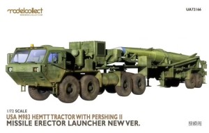 1:72 M983 Hemtt Tractor With Pershing II Missile Erector Launcher - Modelcollect 72166